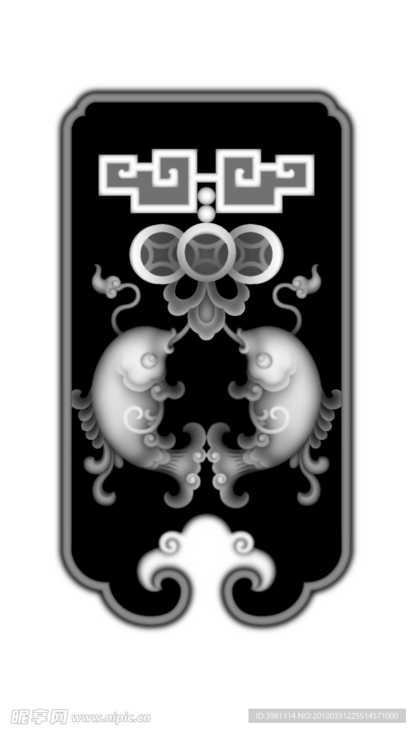 浮雕灰度图