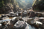 岩石山上风景