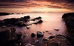 夕阳 海滩