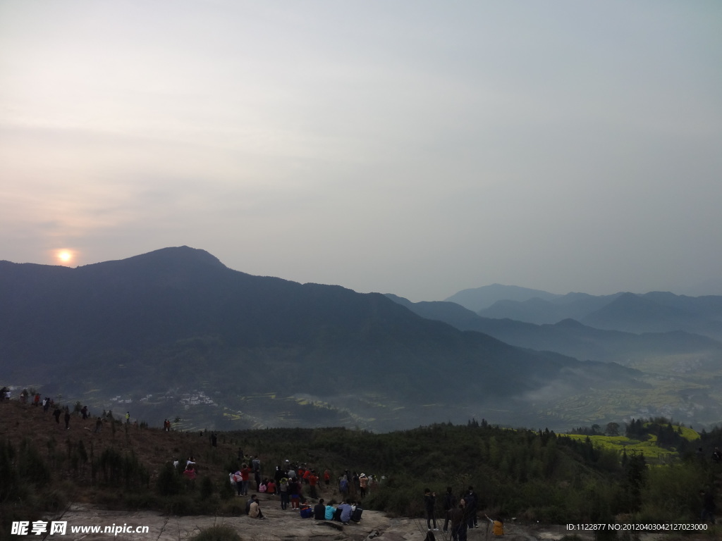 婺源田园风光 日出