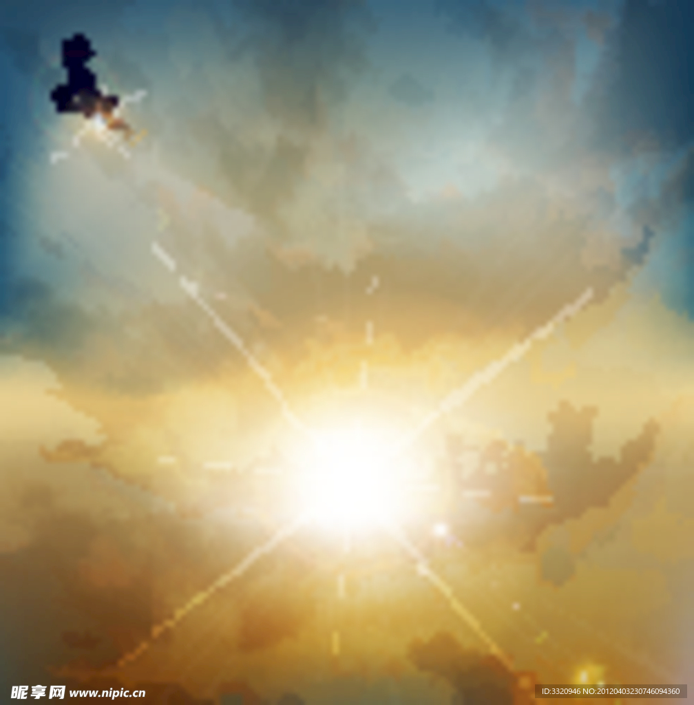 乌云密部的天空
