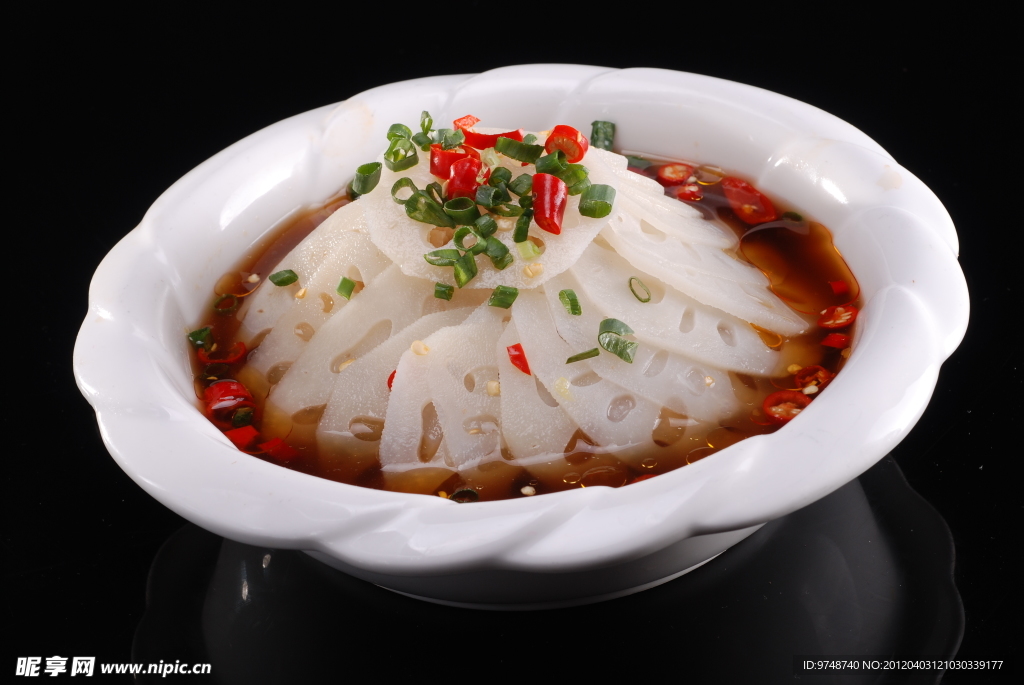 醋汁莲菜