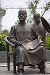 雕塑父子