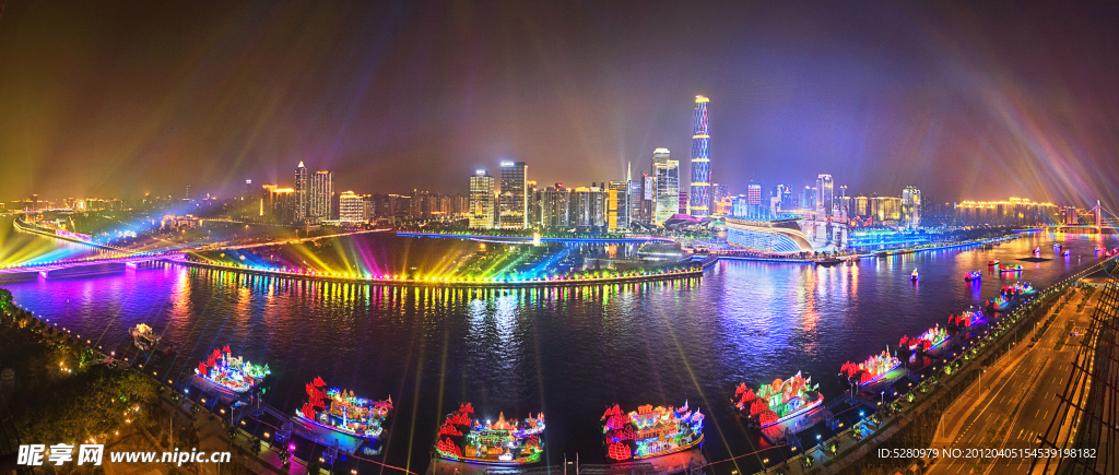 珠江夜景