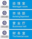 移动科室牌