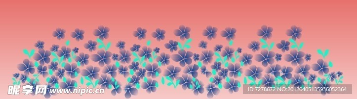 碎花装饰