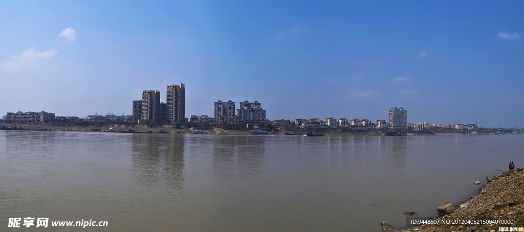 南溪全景图