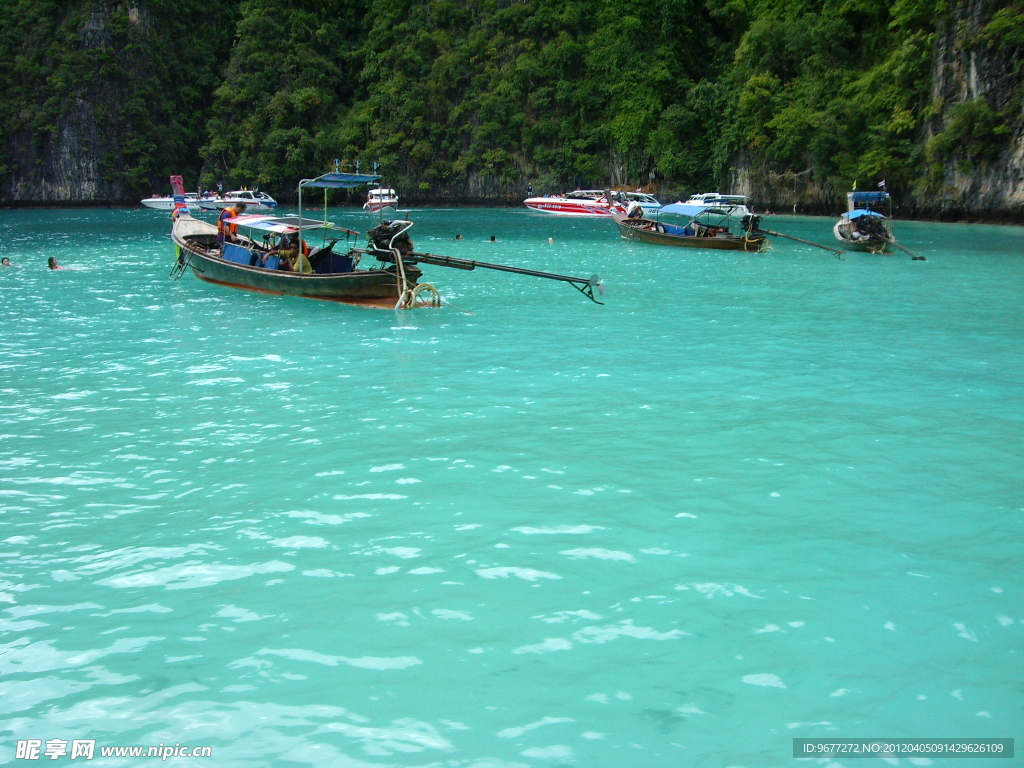 大海 蓝色海水