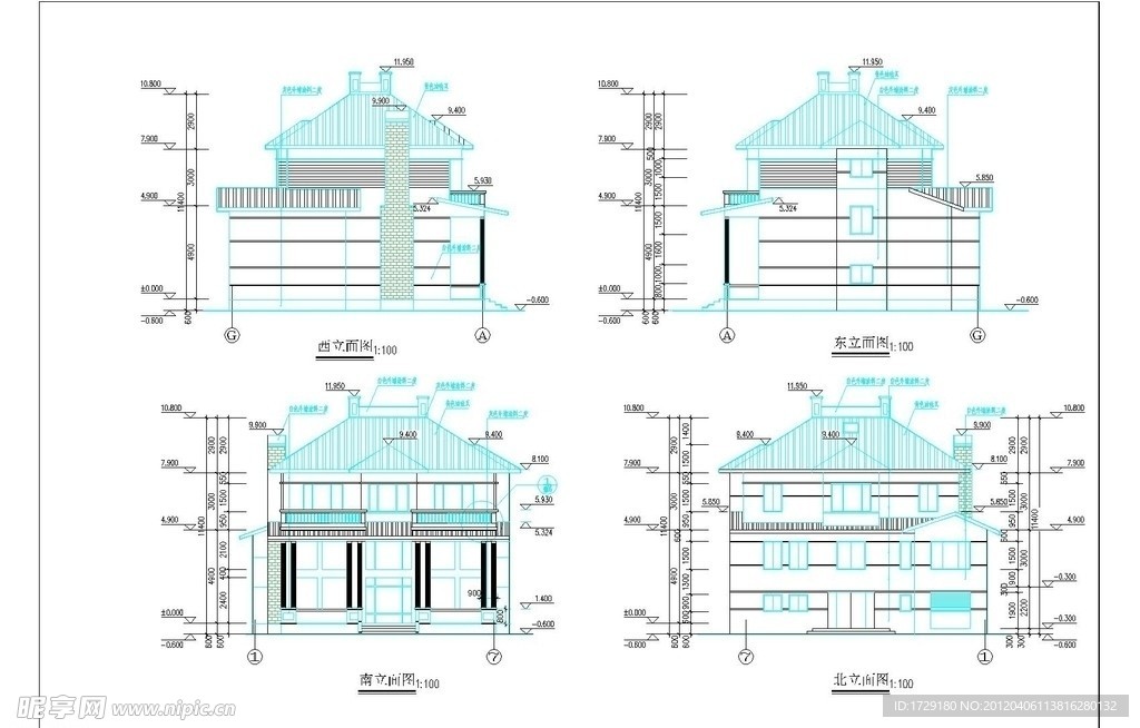 现代风格住宅设计图