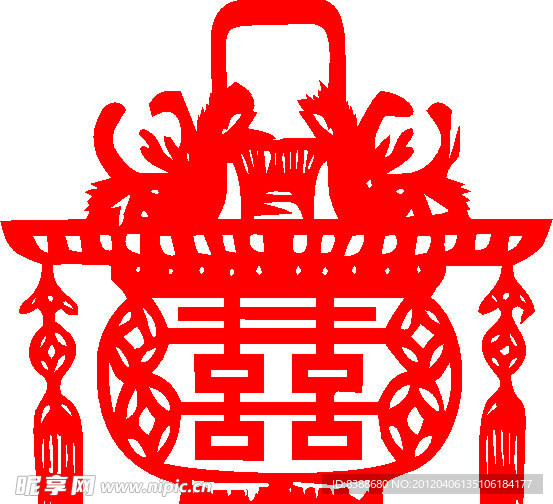 喜 吉庆 篮子 婚庆