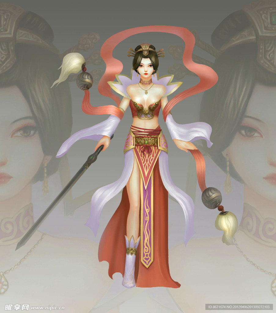 美女