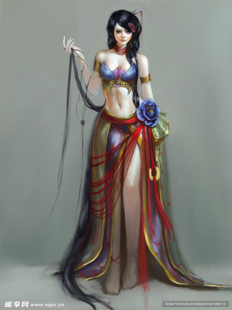 女法师