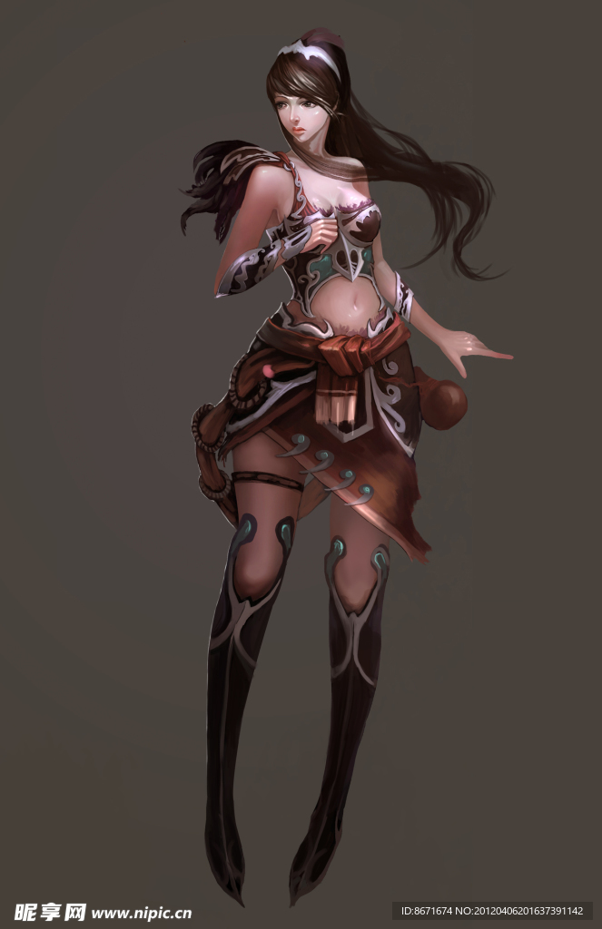 美女