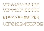 数字和点