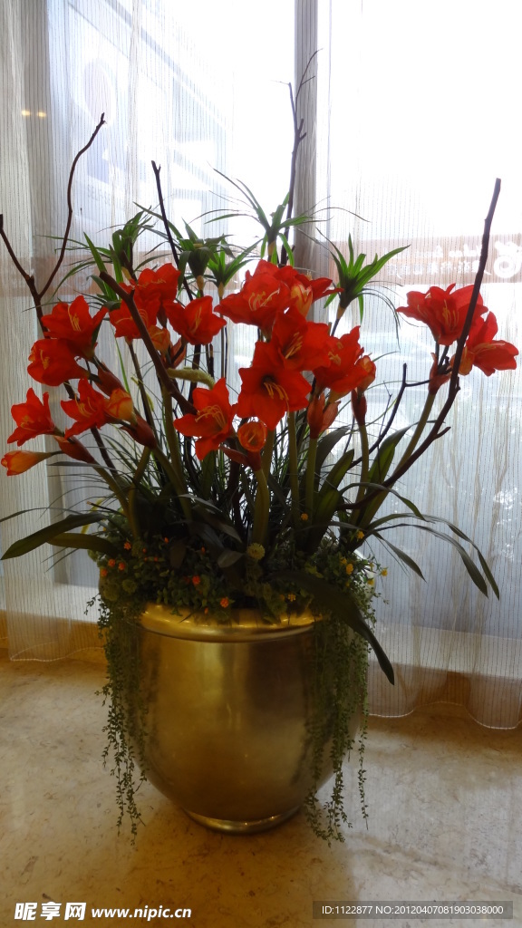 插花