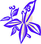 小花线描