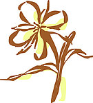 小花线描