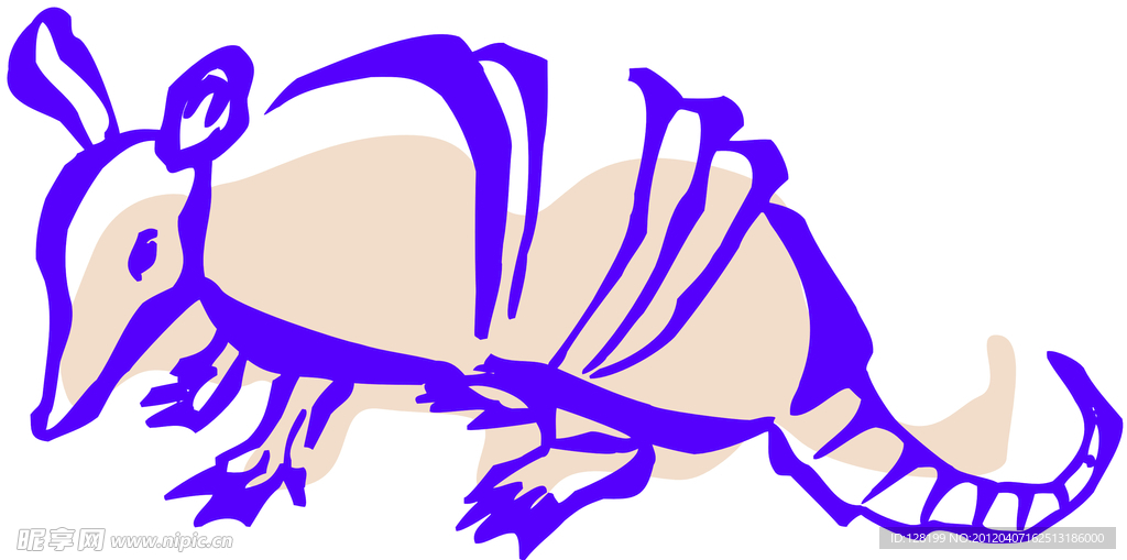 动物线描特写