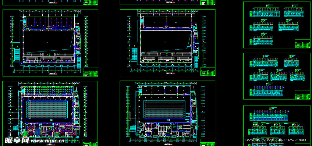 师范大学体育馆 电气总图