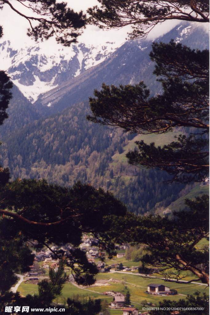 雪山风光