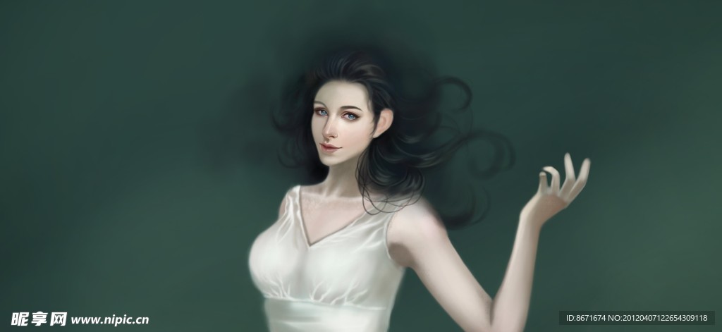 美人