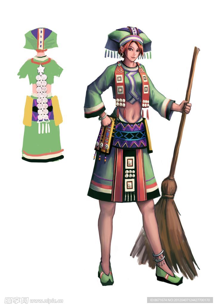 美女