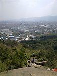 灵岩山远景鸟瞰