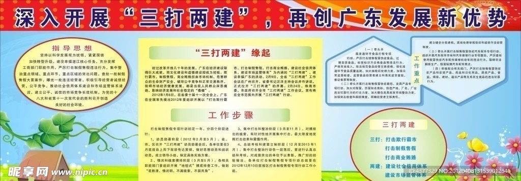 三打两建