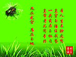 苍蝇诗画