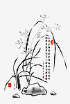 国画兰花