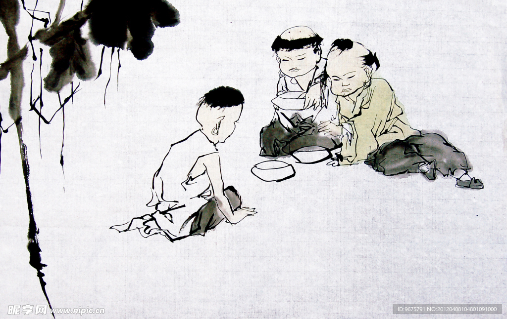 水墨人物