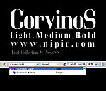 Corvinos系列字体下载