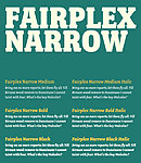 Fairplex系列字体下载