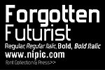 Forgotten Futurist系列字体下载