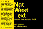 NatWestText系列字体下载