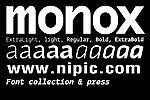 Monox系列字体下载