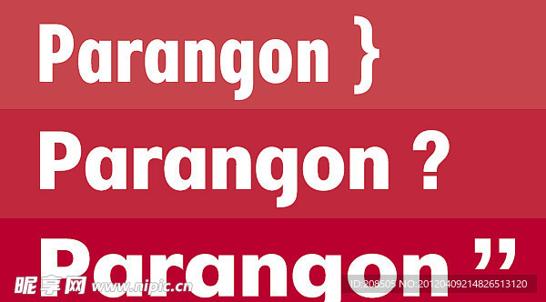 Parangon系列字体下载