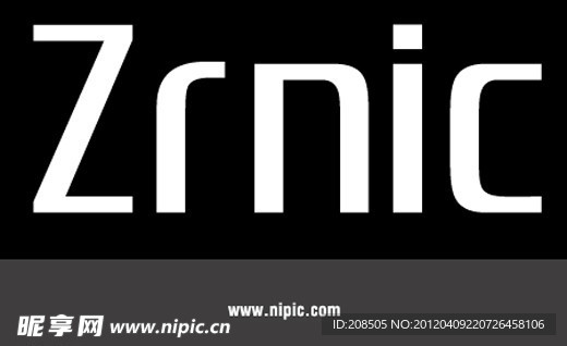 zrnic系列字体下载