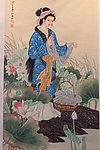古画美女图