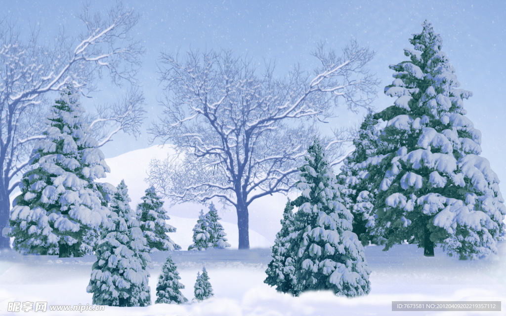 雪山景观