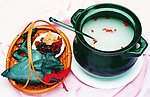 西洋参炖乌鸡