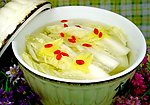 高汤杞子原味白菜心
