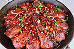 麻辣鸭头