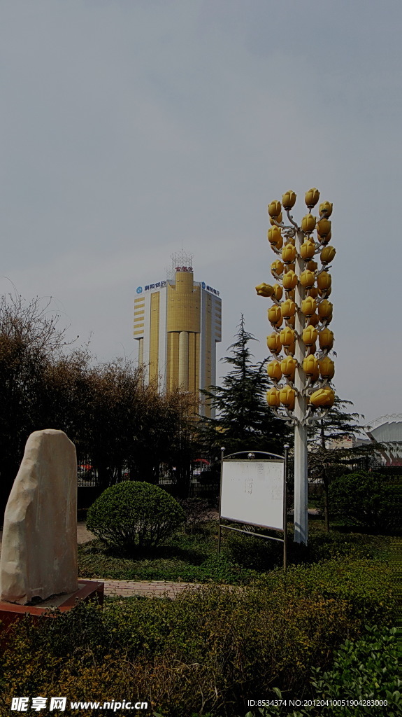 小区的华灯