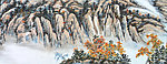 水墨山水画