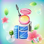 卡通化装品店