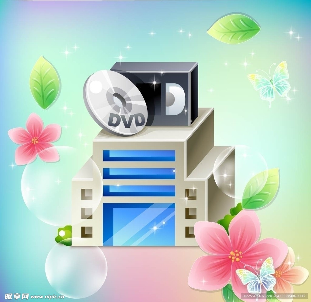 卡通俱乐部房屋