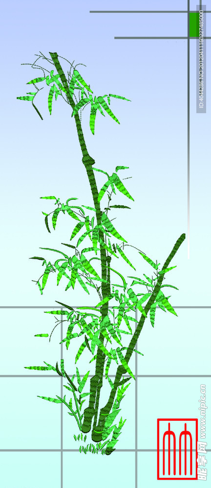 竹兰梅菊