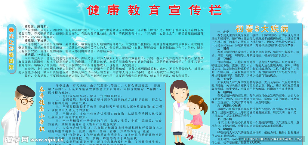 健康教育宣传栏