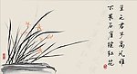 国画兰花